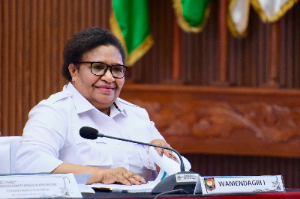 Ribka Haluk Sampaikan Kinerja 6 Provinsi di Papua Terkait Penyelesaian RAPBD dan RAP Otsus 2026