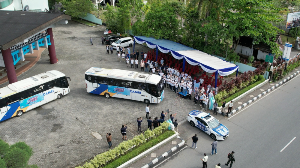PTPN IV PalmCo Berangkatkan 1.160 Peserta Mudik Gratis Lebaran 2026, Layani 13 Rute di Sumatera dan Kalimantan