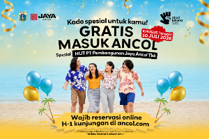 Ancol Gratiskan Tiket Masuk 10 Juli 2026, Rayakan HUT PT Pembangunan Jaya Ancol Tbk, Begini Cara Dapat Tiket Gratisnya