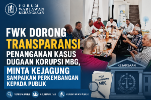 FWK Dorong Transparansi Penanganan Kasus Dugaan Korupsi MBG, Minta Kejagung Sampaikan Perkembangan kepada Publik
